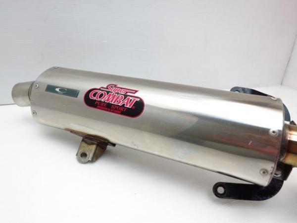 マフラーを武蔵改からSP忠男スーパーコンバットPURE SPORTに