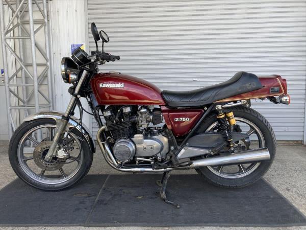 25-13.Z750FX2型(KZ750E) 1980年式 赤 KAWASAKI(E40316-13
