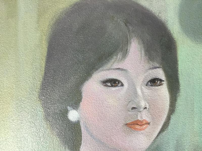 南部陽一郎 【若いひと】 油彩画 女性 美人画 F6号 | mirudake 南部陽一郎 【若いひと】 油彩画 女性 美人画 F6号 | mirudake
