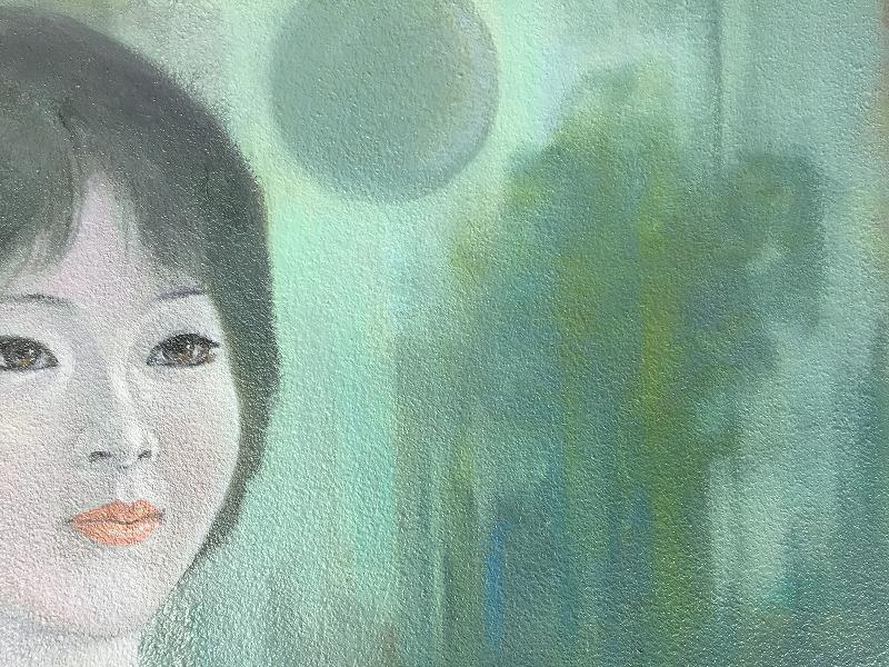 南部陽一郎 【若いひと】 油彩画 女性 美人画 F6号 | mirudake 南部陽一郎 【若いひと】 油彩画 女性 美人画 F6号 | mirudake