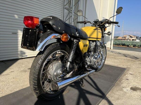 43-1.CB400F 408cc 黄 逆車 エンジン実働!吹け上がり良好!程度