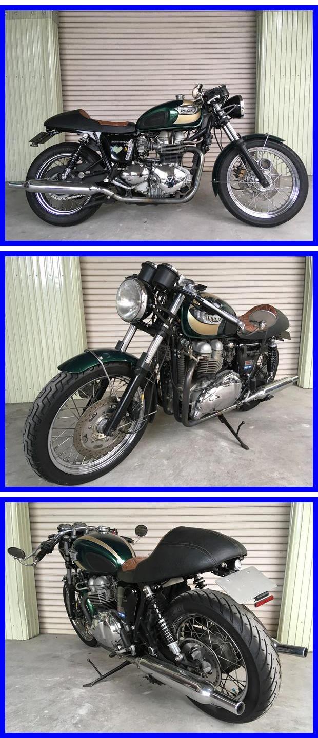 トライアンフT100ボンネビル　l515