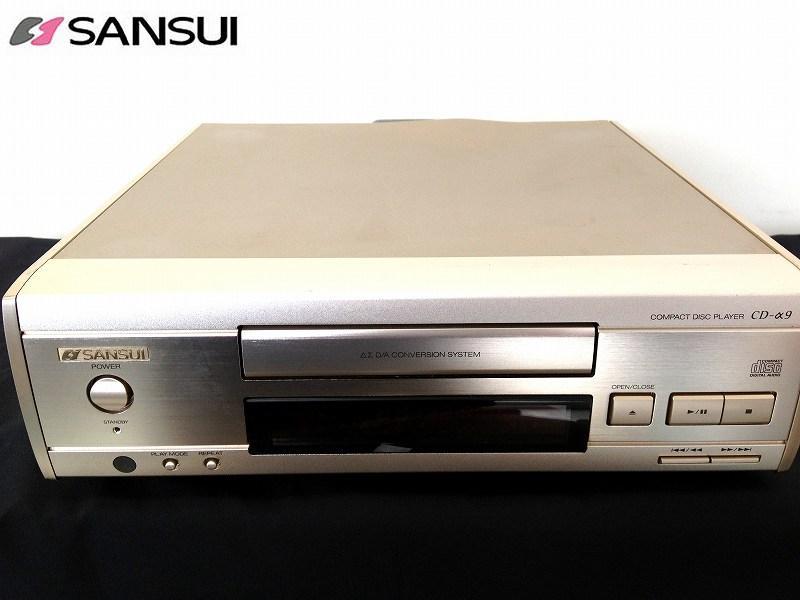 ジャンク】SANSUI/サンスイ CDプレーヤー CD-α9 中古 | mirudake