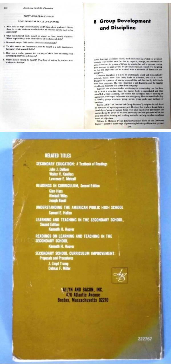 Readings in Secondary Teaching