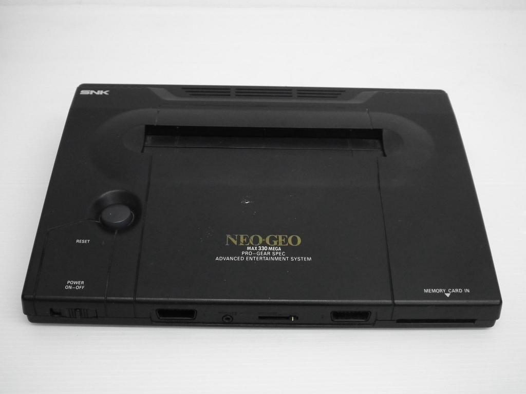 NEOGEO ネオジオ本体+ROMカセット3本セット ゲームOK | mirudake