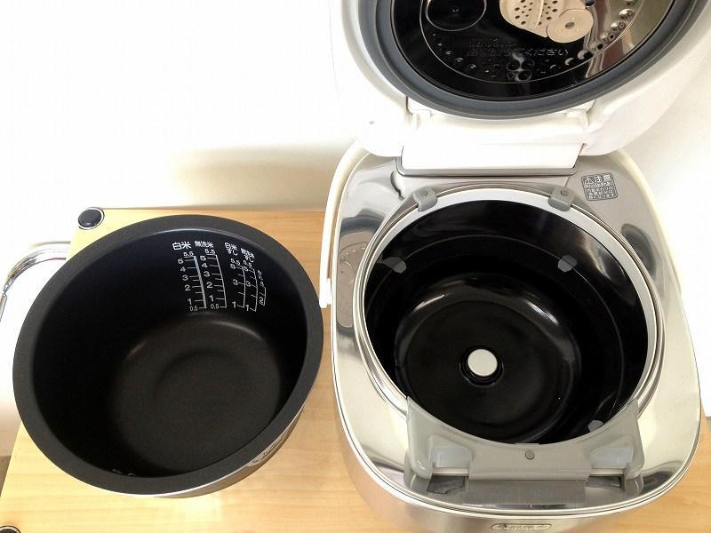 東芝 真空圧力IH炊飯器 RC-10VQE 11年製 5.5合 中古 | mirudake