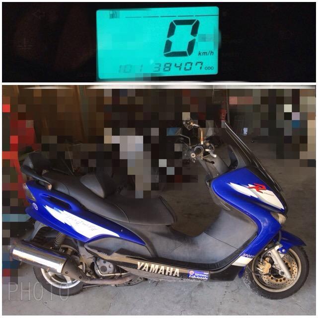 マジェスティ125(5CA)Rコンセプト ブルーストロボカラー | mirudake