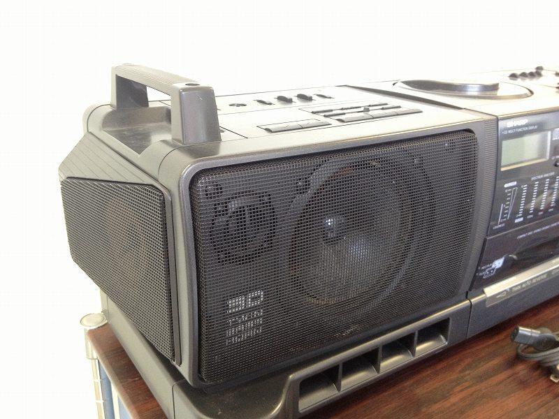 SHARPシャープCDラジカセ QT-73CD-GY | mirudake