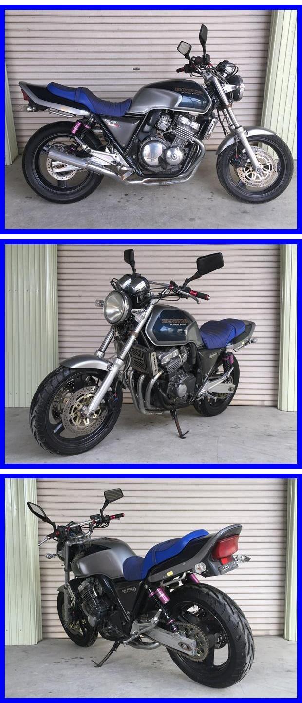 cb400sf.31前足（ホーネット17インチ化）