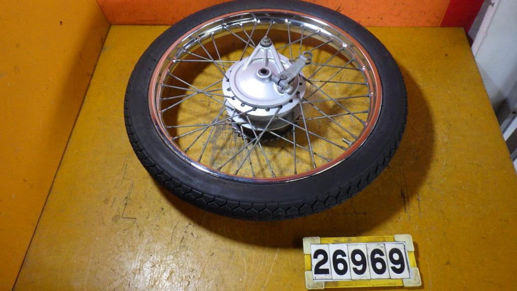 26969 ホンダ HA02 スーパーカブ90カスタム '93 純正 リアホイール FUTABA 17×1.40 | mirudake