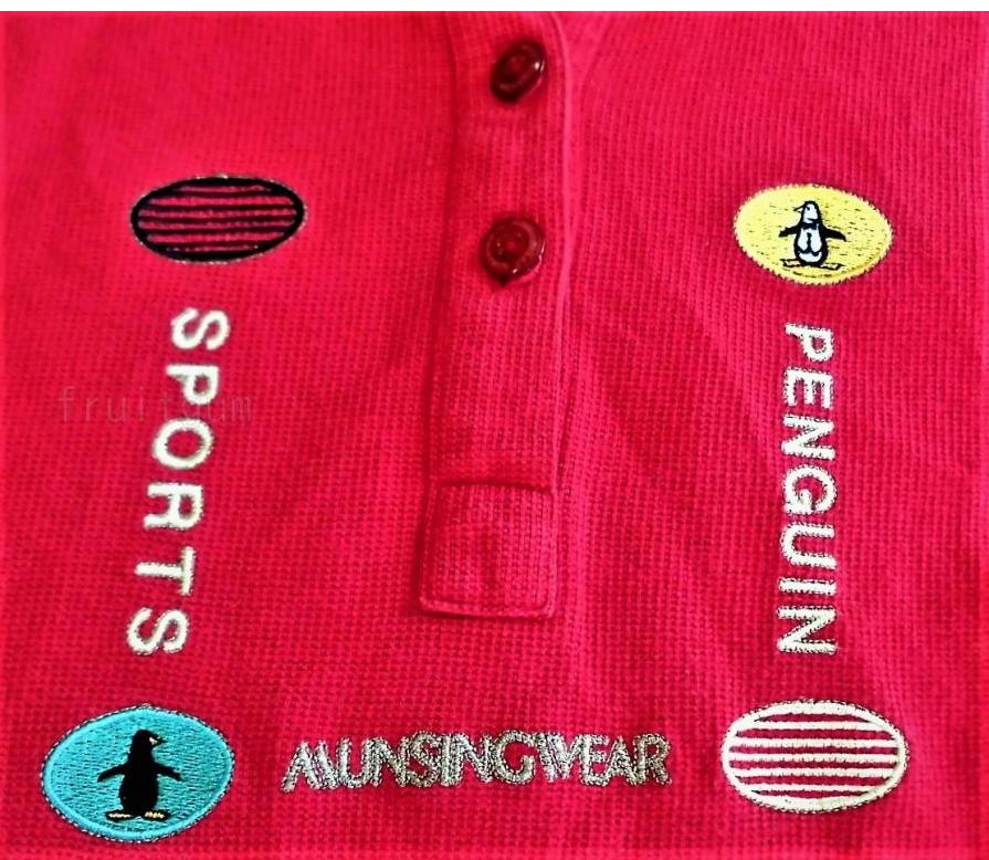 マンシングウエア赤M