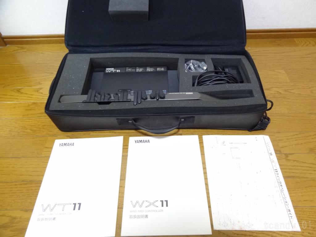 YAMAHA WX11 & WT11 ヤマハ ウインドシンセ ケース付set | mirudake YAMAHA WX11 & WT11 ヤマハ ウインドシンセ ケース付set | mirudake