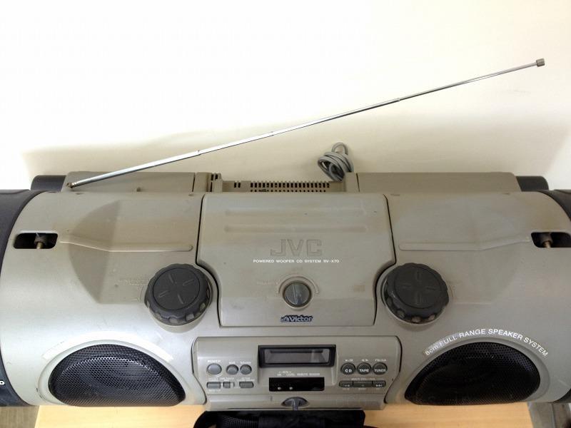 Victorビクター ドラムカン CDラジカセ RV-X70 中古 | mirudake