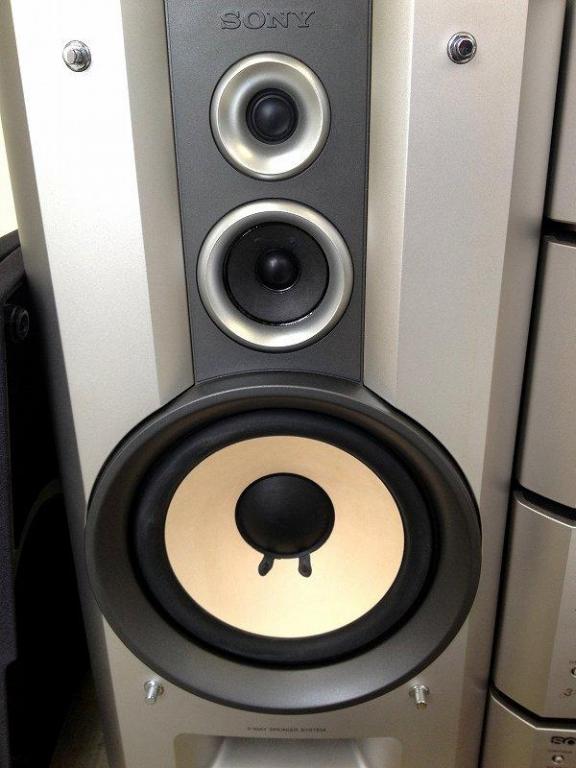 SONY(ソニー)3CD・3MD独立構成ミニコンポ「pixy」DHC-MD717