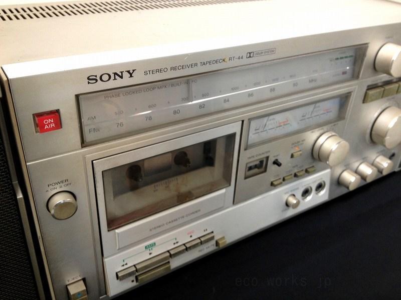 希少】SONYソニー レシーバーテープデッキ RT-44 SS-X100 | mirudake