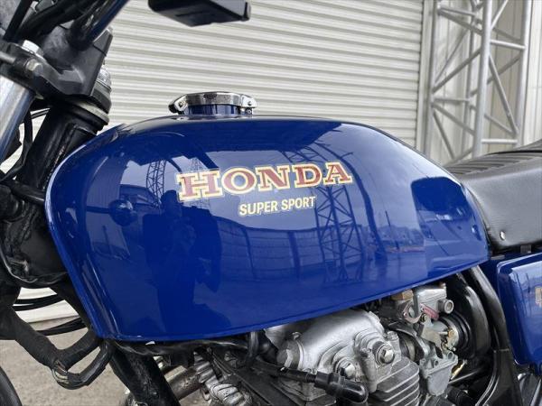 37-12.CB400F 408cc 青 エンジン実働!吹け上がり良好!程度良好 37-12.CB400F 408cc 青 エンジン実働!吹け上がり良好!程度良好