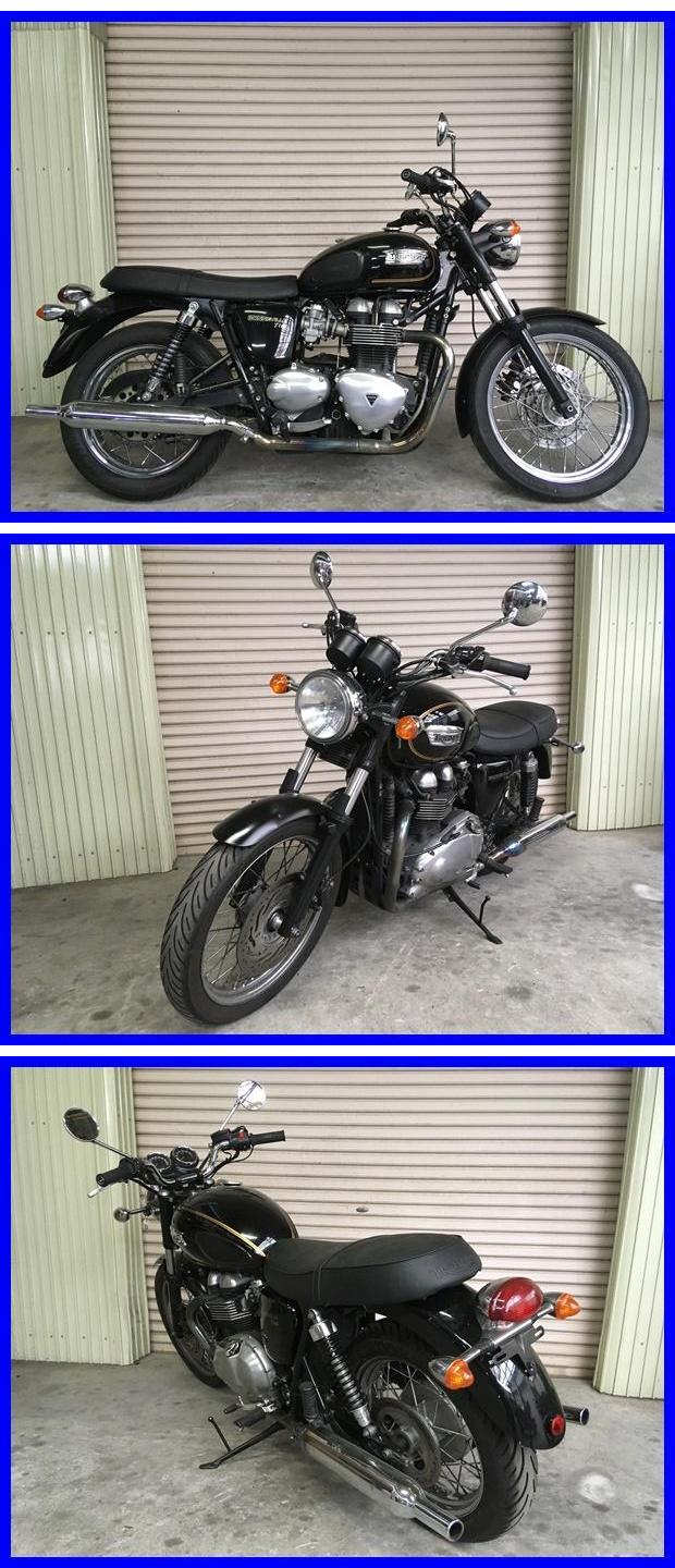 トアイアンフボンネビルT100 g69