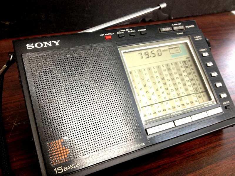 SONY コンパクトラジオ ICF-7600DA動作確認済ソニー短波 | mirudake