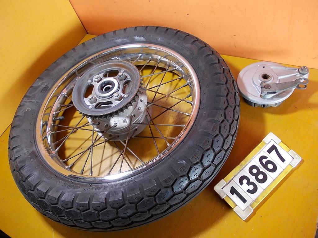 ホンダ　CBX125カスタム　リアホイールリム 13867 CBX125カスタム リアホイール | mirudake