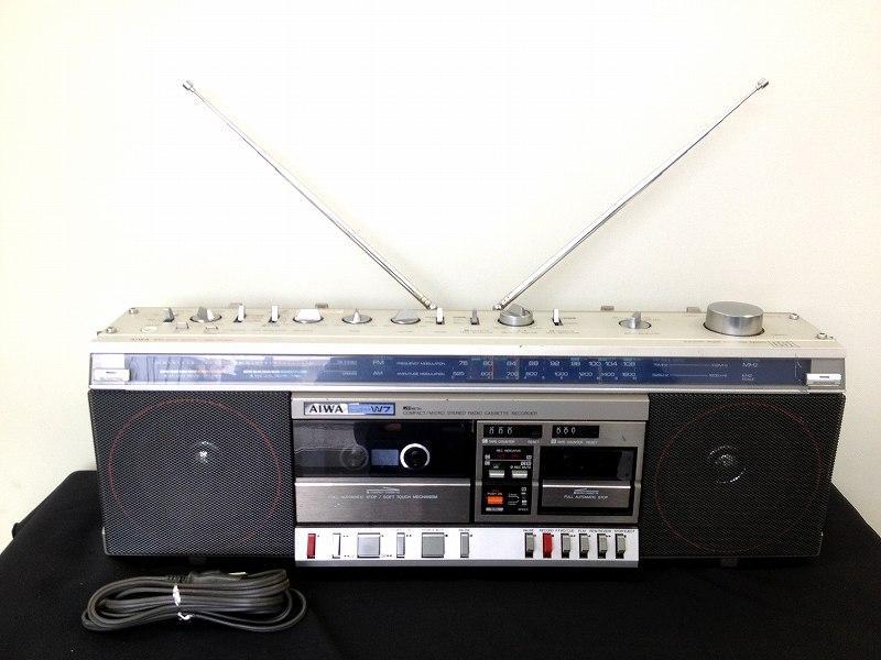 AIWA マイクロラジオカセットレコーダー CS-W7 ジャンク | mirudake