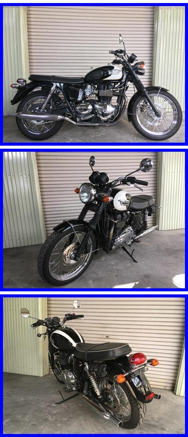 トライアンフ ボンネビル T100　h23