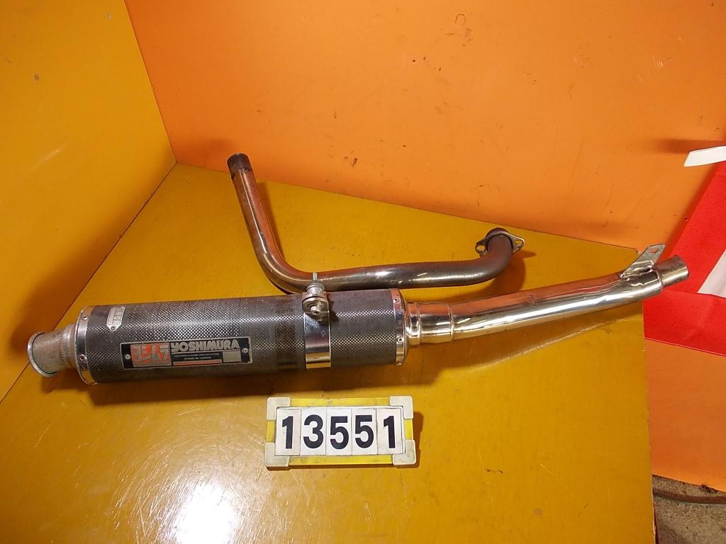 グース250 グース350 ヨシムラサイクロンマフラー ヨシムラ製グース250 350 マフラー 社外 中古 バイク 部品 NK46A NK42A